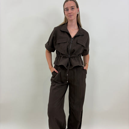 Iris co-ord jasje bruin