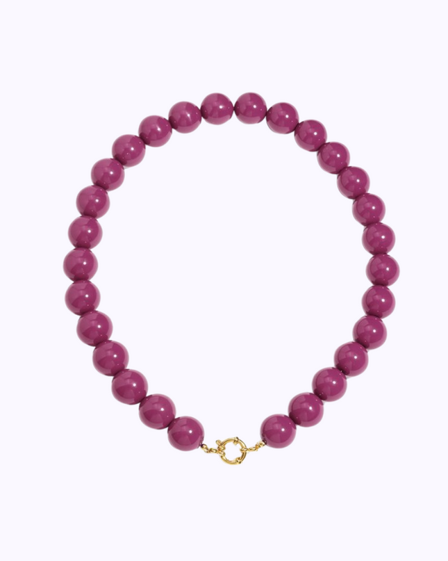 Parelketting groot, Violet