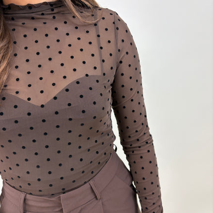 Polkadot mesh top