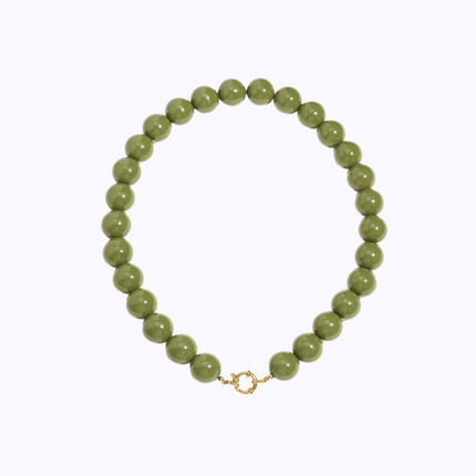 Parelketting groot, Olive