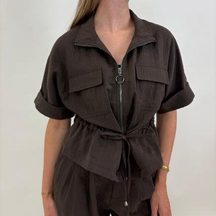 Iris co-ord jasje bruin