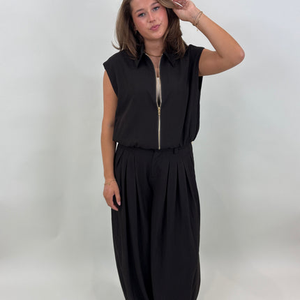 Elodie gilet dark brown