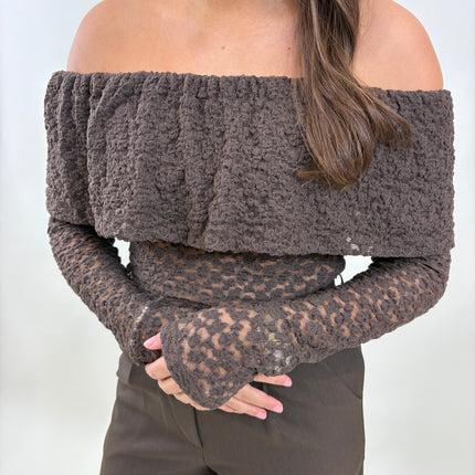 Eva off-shoulder | bruin