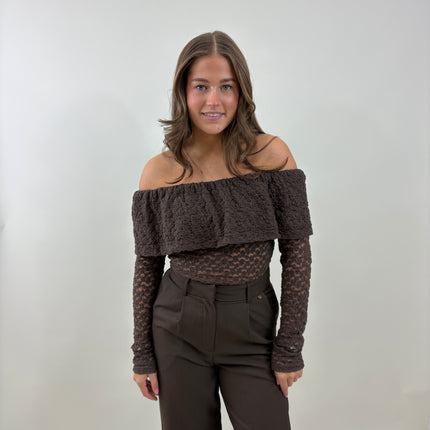 Eva off-shoulder | bruin