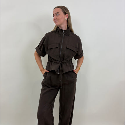 Iris co-ord jasje bruin