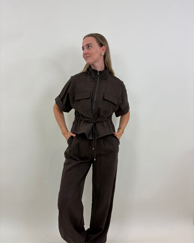 Iris co-ord jasje bruin