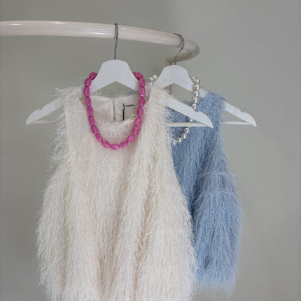  - Boho top blauw - Your Style Fashion