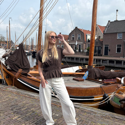  - Leah top bruin - Your Style Fashion