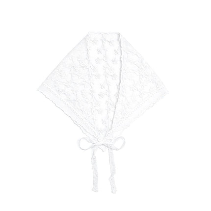  - Kanten sjaal wit - Your Style Fashion