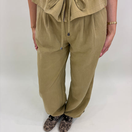 Iris co-ord pantalon groen