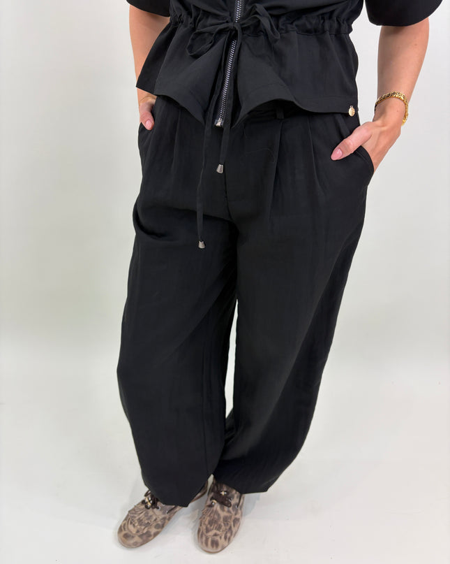 Iris co-ord pantalon zwart