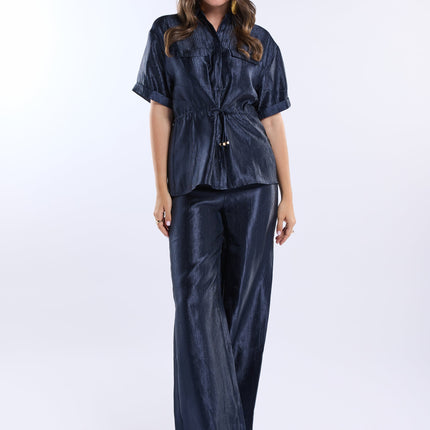  - Panthea Pants Navy Blue | Freebird - Your Style Fashion