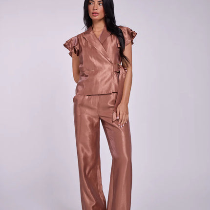  - Lolani Pants Wide Copper | Freebird - Your Style Fashion