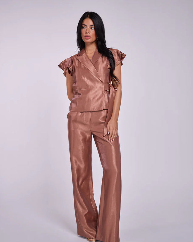 - Lolani Pants Wide Copper | Freebird - Your Style Fashion