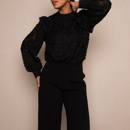 Bambie Blouse Zwart | Freebird