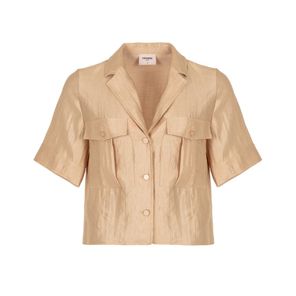 Bette Blouse Korte Mouw | Freebird
