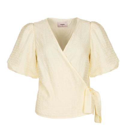  - Bibienne Blouse Ss Geel | Freebird - Your Style Fashion
