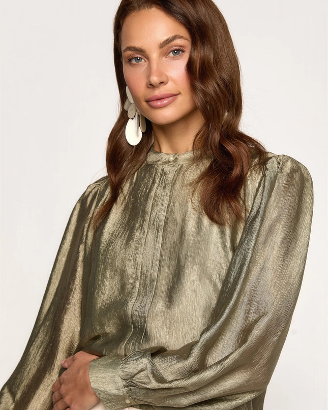  - Bomber Gestructureerde Blouse | Freebird - Your Style Fashion