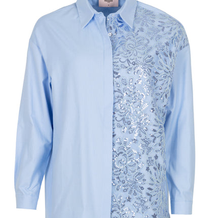  - Brennica Blouse Blue | Freebird - Your Style Fashion