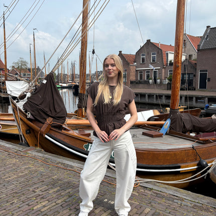  - Leah top bruin - Your Style Fashion