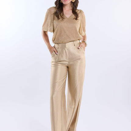  - Tonia Top Gold | Freebird - Your Style Fashion