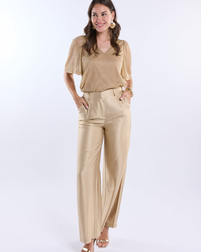  - Tonia Top Gold | Freebird - Your Style Fashion
