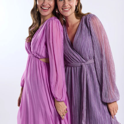  - Diola Jurk Roze | Freebird - Your Style Fashion
