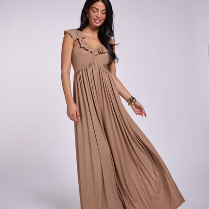  - Domena Dress Cappuccino | Freebird - Your Style Fashion