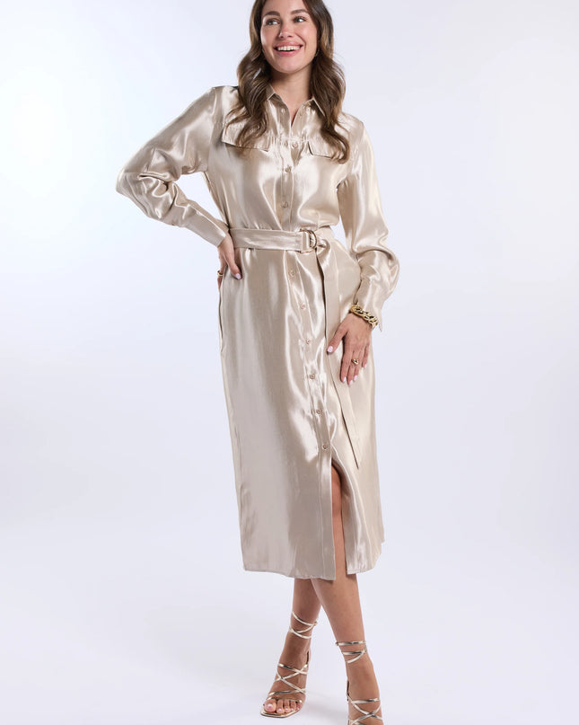  - Doralee Dress Champagne | Freebird - Your Style Fashion