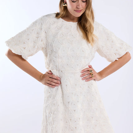  - Dottie Dress Off-white | Freebird - Your Style Fashion