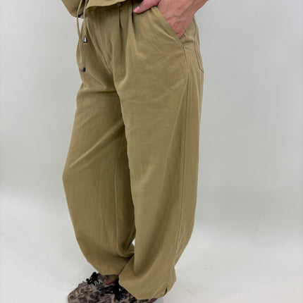 Iris co-ord pantalon groen