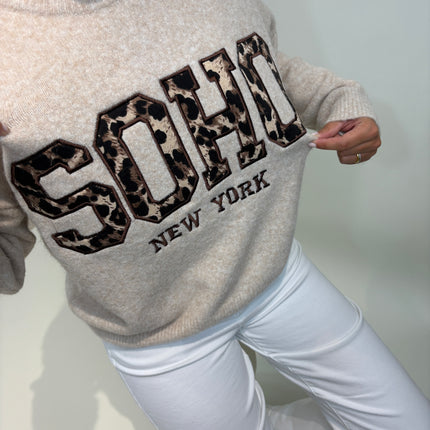 SOHO trui beige
