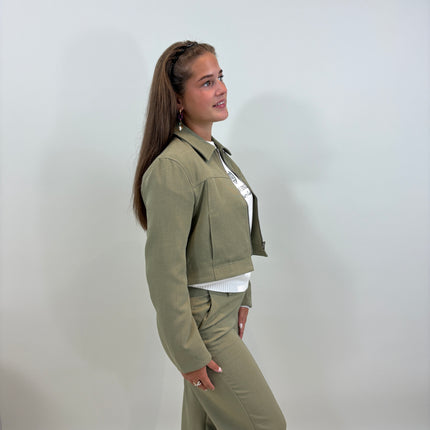 Zoë pantalon olijf
