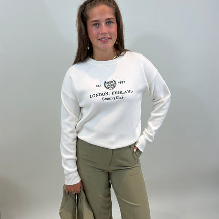 Zoë pantalon olijf