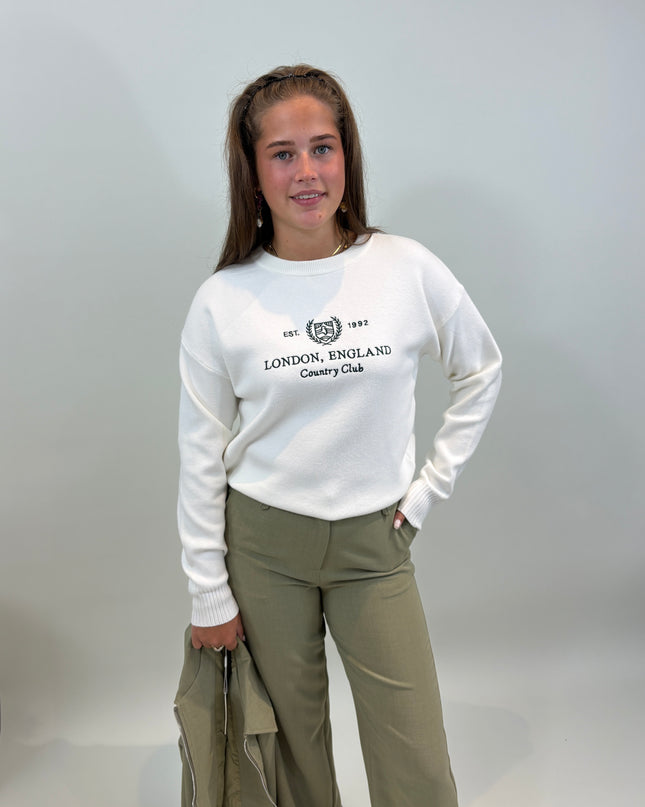 Zoë pantalon olijf