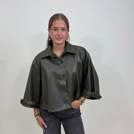 Cape jacket groen