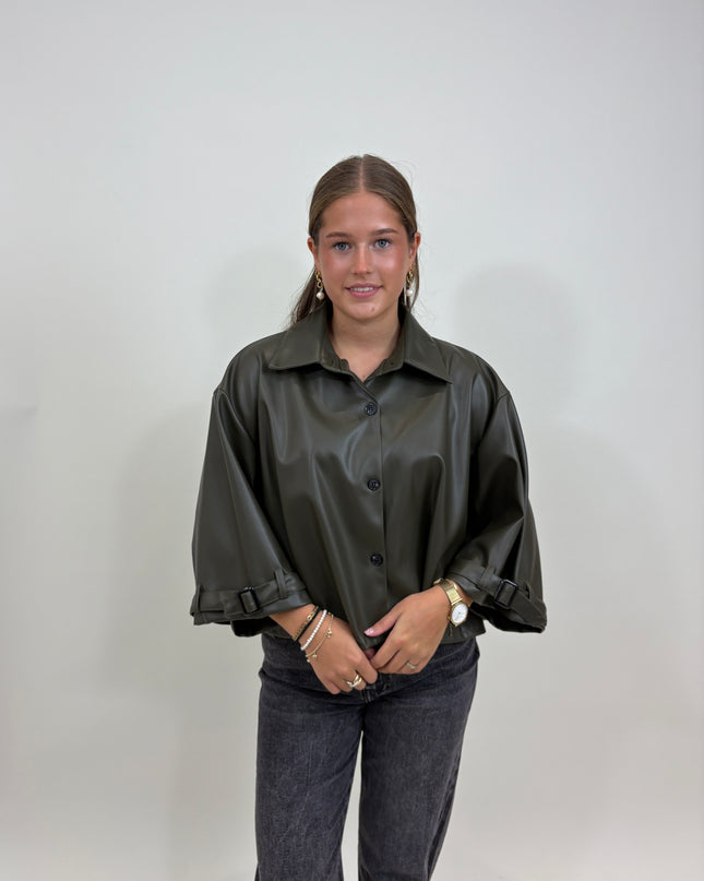 Cape jacket groen