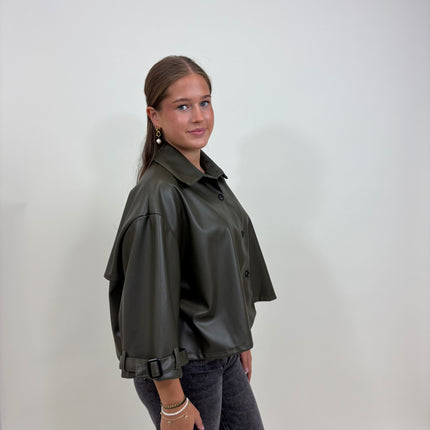 Cape jacket groen