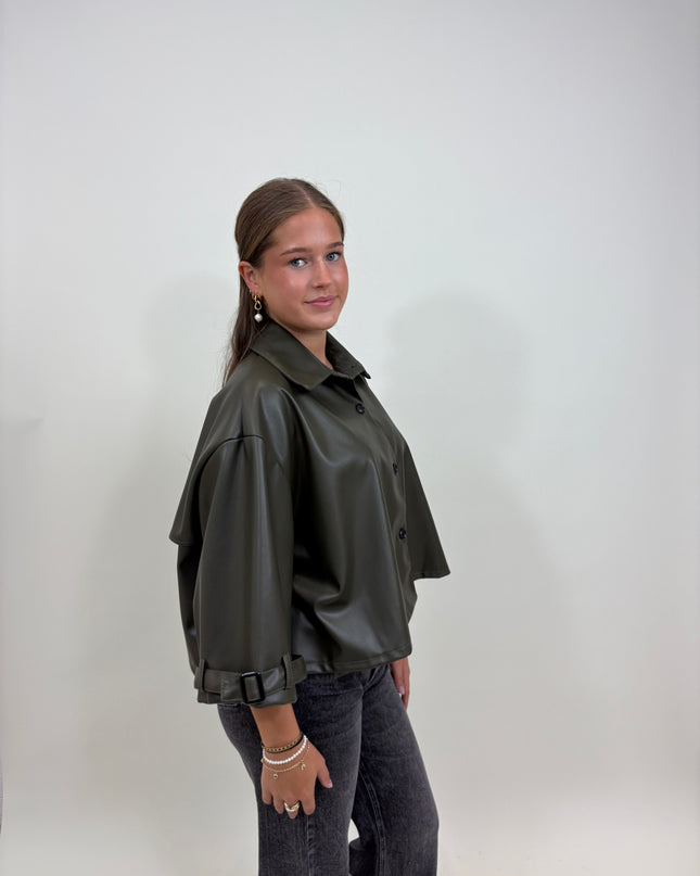 Cape jacket groen