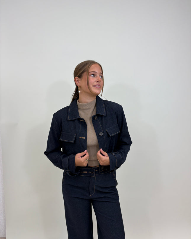 Spijkerjas | co-ord