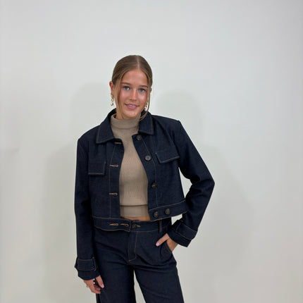 Spijkerjas | co-ord