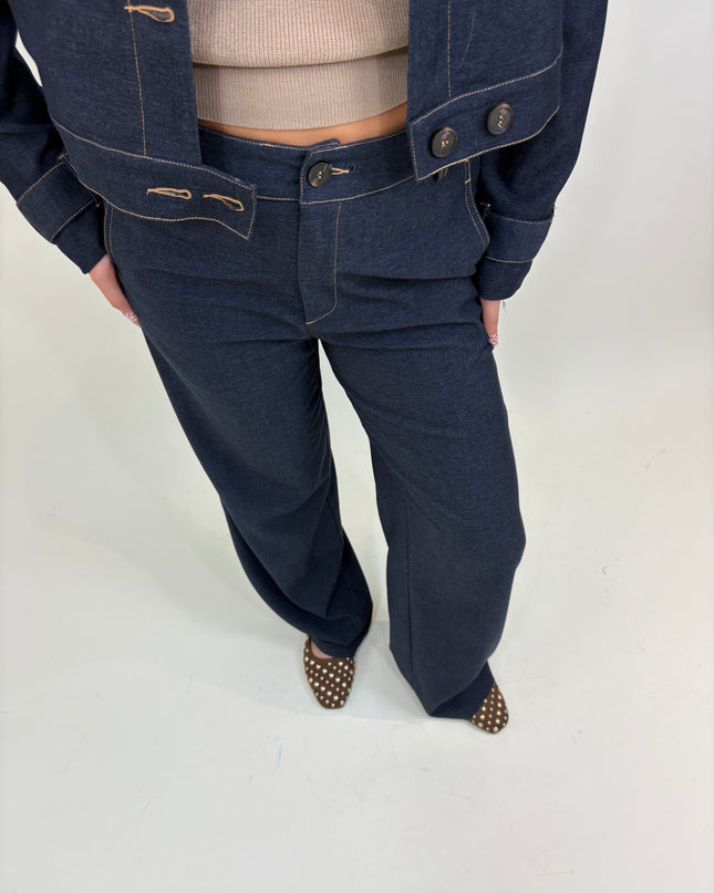 Spijkerpantalon | co-ord