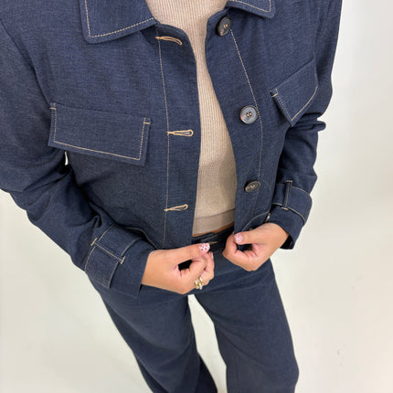 Spijkerjas | co-ord