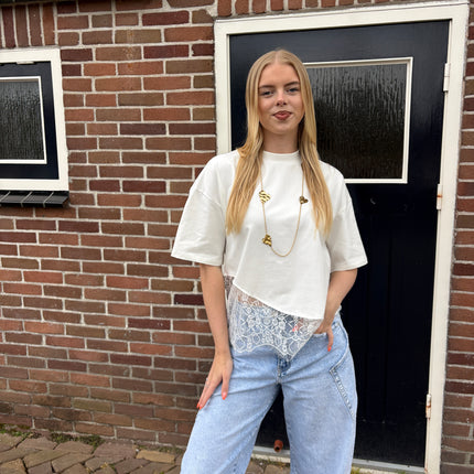  - Dana lace top wit - Your Style Fashion