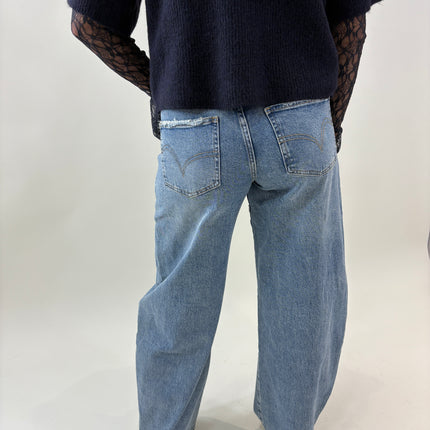 Balloon jeans lichtblauw | Queen Hearts