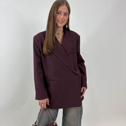Maud blazer bordeaux