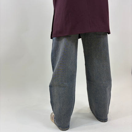 Balloon jeans blauw | Queen Hearts