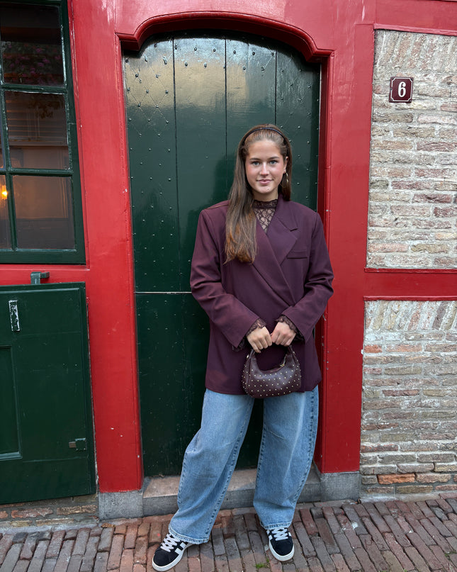 Maud blazer bordeaux