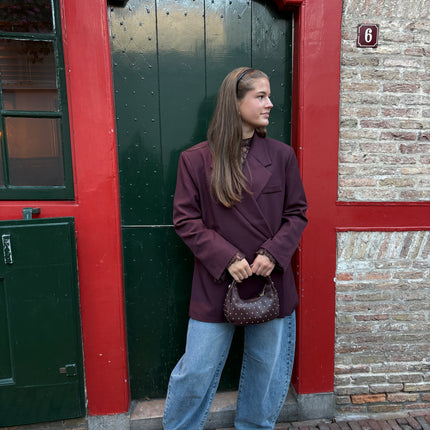 Maud blazer bordeaux