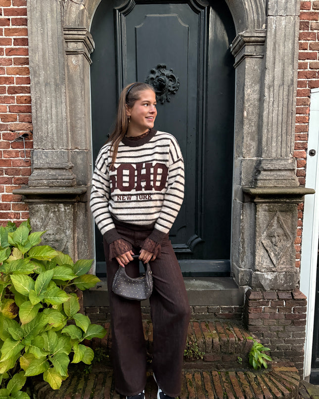 SOHO trui gestreept